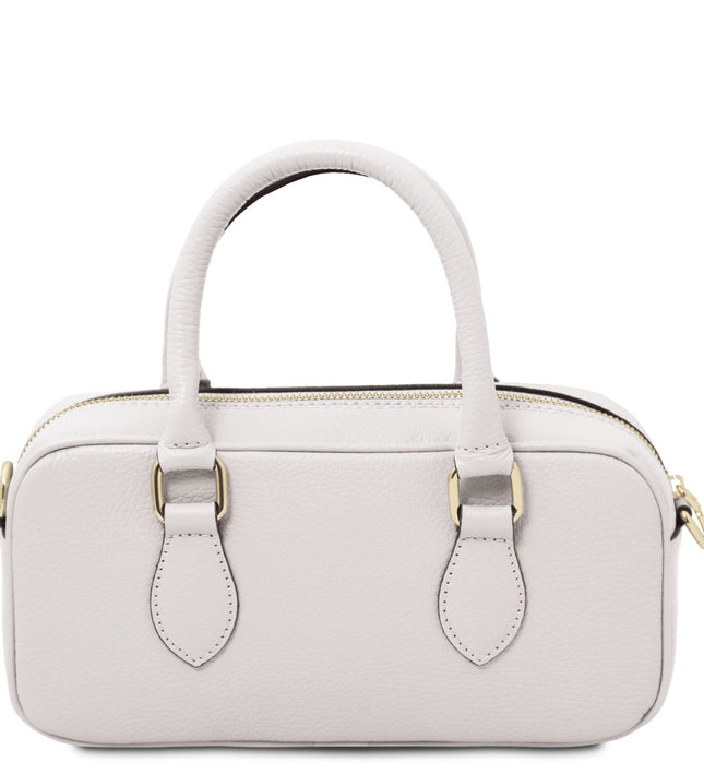 Tuscany Leather – Mousse - Leather handbag – Wit (TL142447)