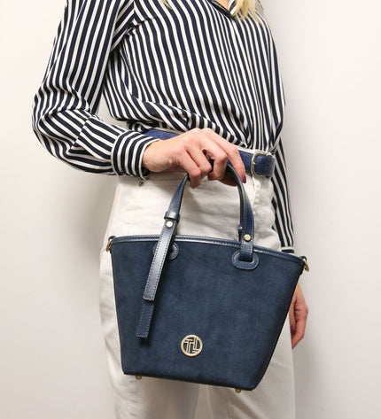 TL142261 – Glacette - Suede leren bucket bag