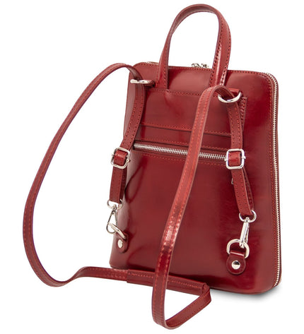 TL142410 – Paris - Small leren backpack for women