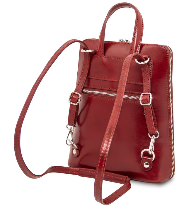 TL142410 – Paris - Small leren backpack for women