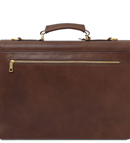 TL142448 – Cremona - leren briefcase 3 compartments