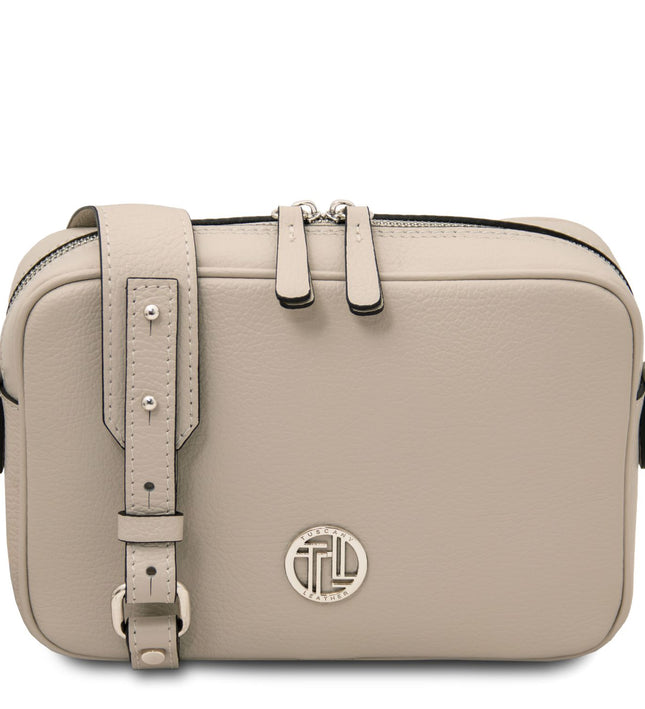 TL142499 – Cubetto - leren shoulder bag