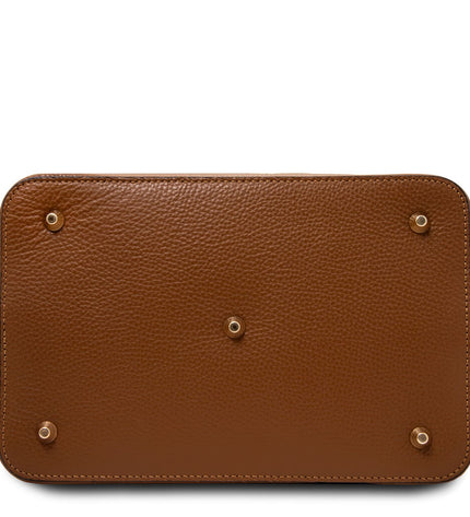 TL142476 – Minerva - leren bucket bag