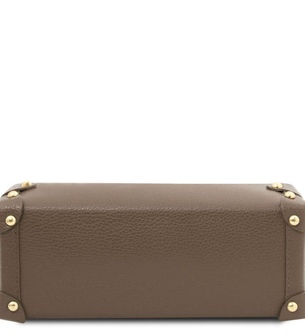 TL142422 – Praline - Soft leren duffle bag