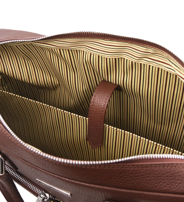 TL141986 – Treviso - leren laptop briefcase