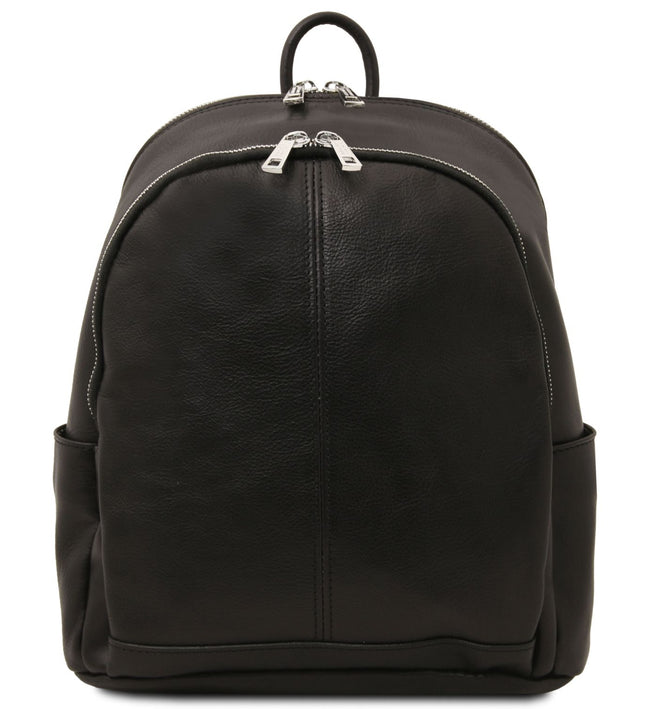 TL142460 – Canberra - 2 Compartments leren backpack