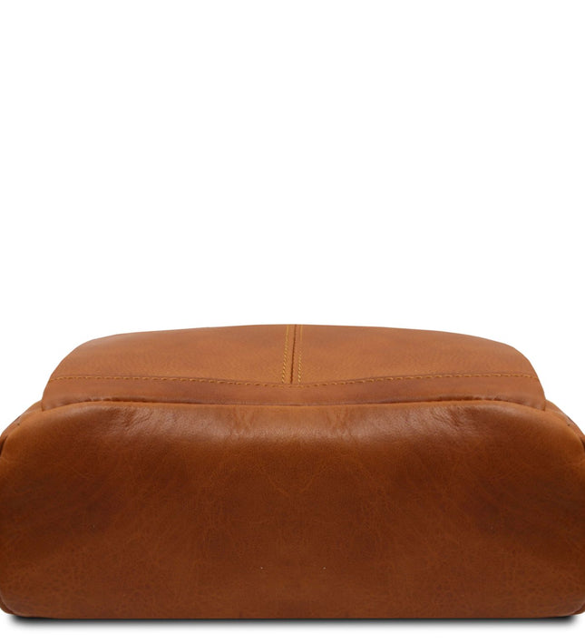 TL142460 – Canberra - 2 Compartments leren backpack