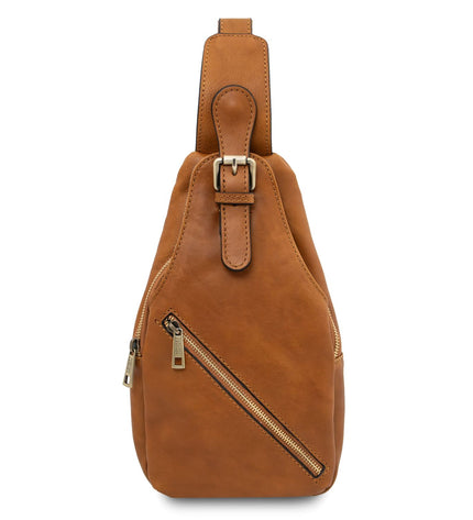 TL142423 – Kevin - leren crossover bag