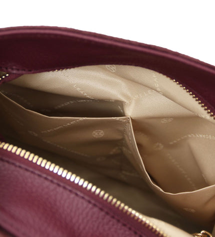 TL142512 – Nomade - Suede leren fringe shoulder bag