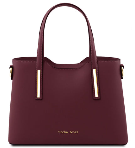 TL141521 – Olimpia - leren tote - Small size