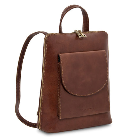 TL142410 – Paris - Small leren backpack for women