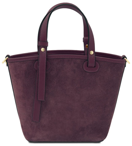 TL142261 – Glacette - Suede leren bucket bag