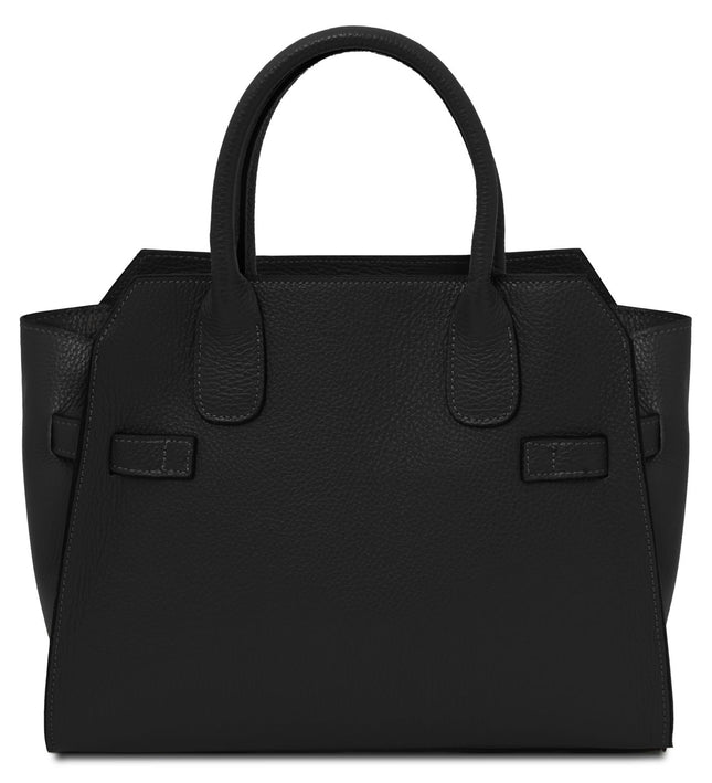TL142507 – Origami - leren tote