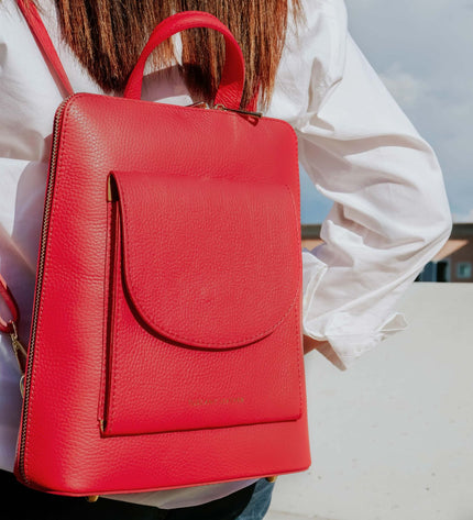 TL142092 – TL Bag - Small leren backpack for women