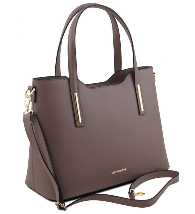 TL141412 – Olimpia - leren tote