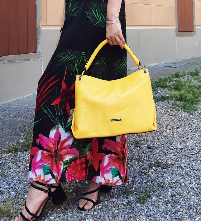 TL142087 – TL Bag - Soft leren shoulder bag