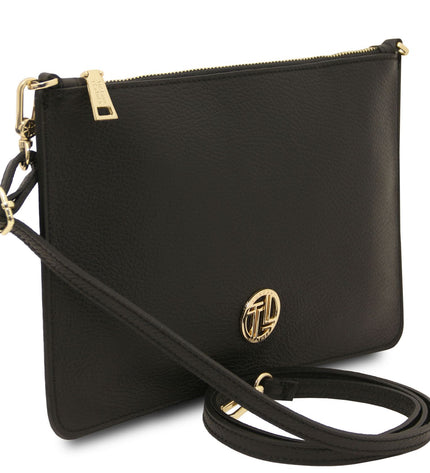 TL142461 – Diva - leren clutch with chain strap