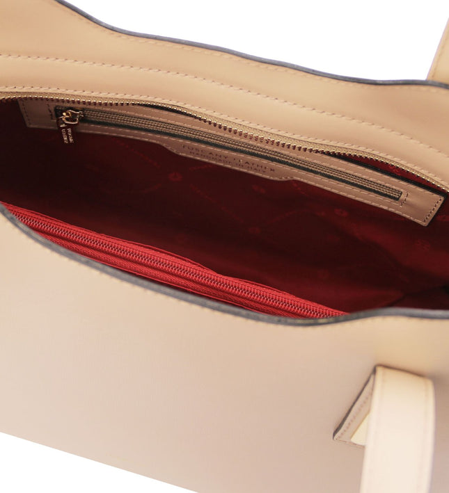 TL141412 – Olimpia - leren tote