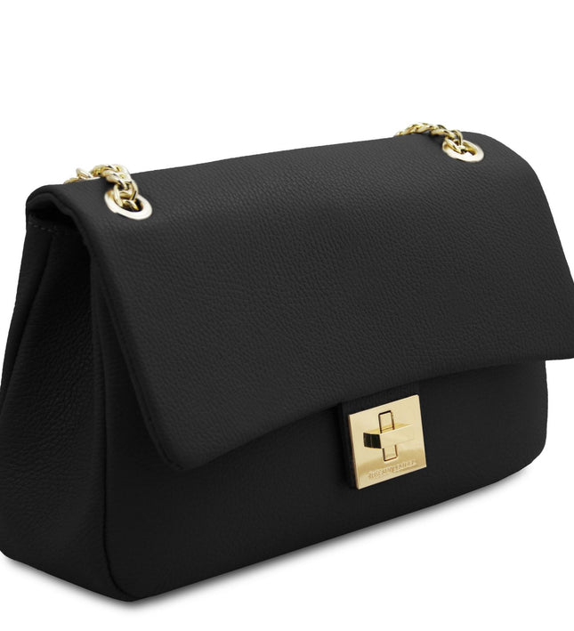 TL142353 – Elettra - Soft leren shoulder bag