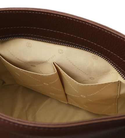 TL142087 – TL Bag - Soft leren shoulder bag