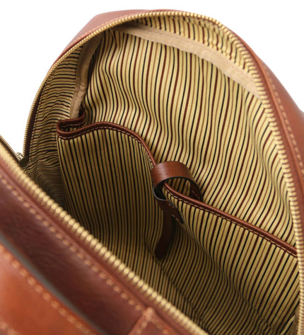 TL142205 – Melbourne - leren laptop backpack