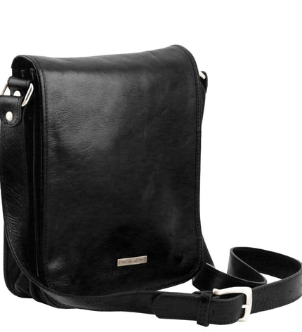 TL141255 – TL Messenger - Two compartments leren shoulder bag
