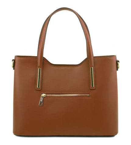 TL141412 – Olimpia - leren tote