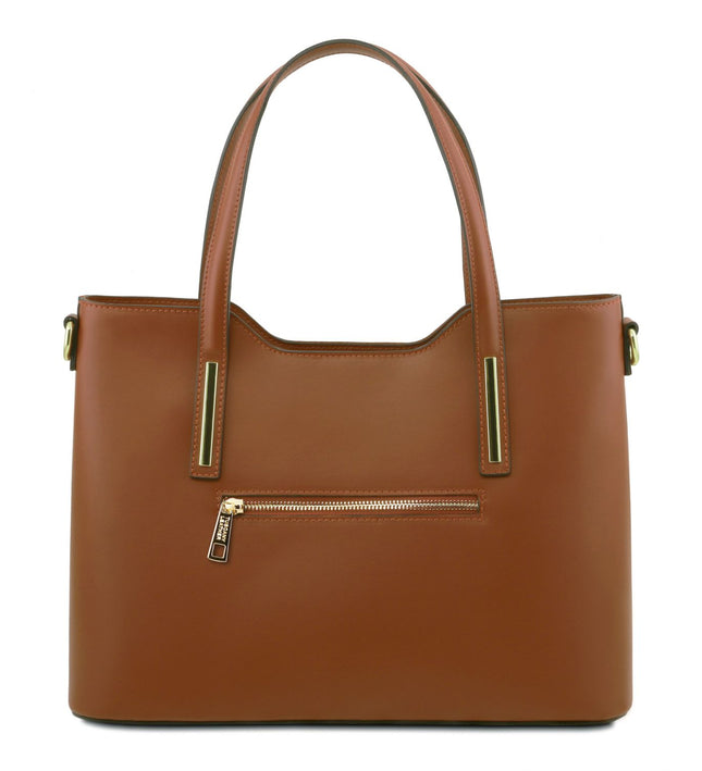 TL141412 – Olimpia - leren tote