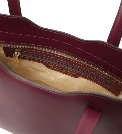 TL141521 – Olimpia - leren tote - Small size