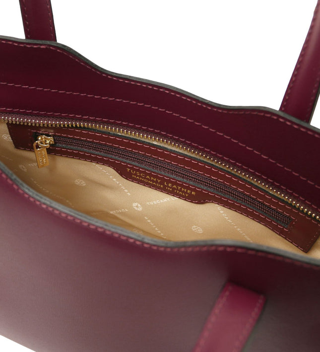 TL141521 – Olimpia - leren tote - Small size