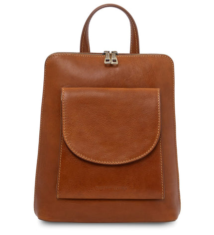 TL142410 – Paris - Small leren backpack for women