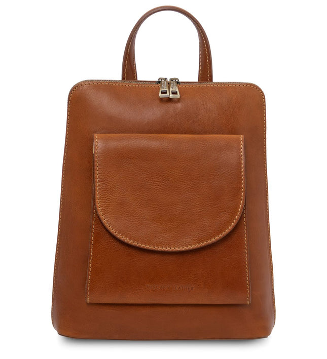 TL142410 – Paris - Small leren backpack for women