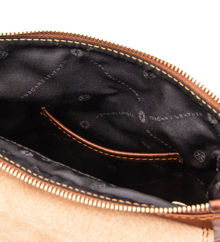 TL141407 – Jimmy - leren crossbody bag for men with front pocket