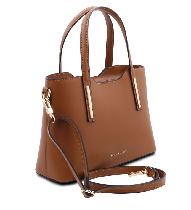 TL141521 – Olimpia - leren tote - Small size