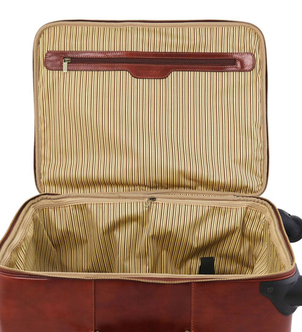 TL141911 – TL Voyager - 4-wielige verticale leren trolley