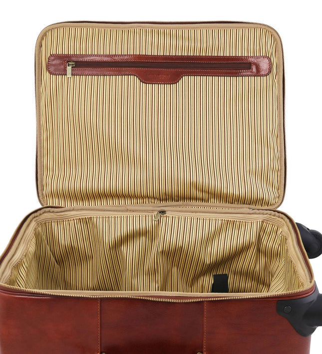 TL141911 – TL Voyager - 4-wielige verticale leren trolley