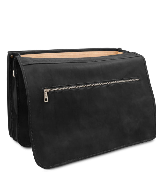 TL142073 – Ancona - leren messenger bag