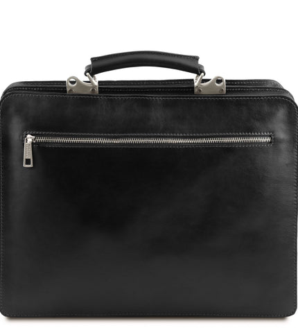 TL141268 – Venezia - leren briefcase 2 compartments