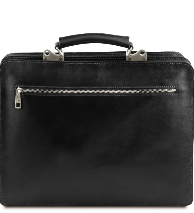 TL141268 – Venezia - leren briefcase 2 compartments