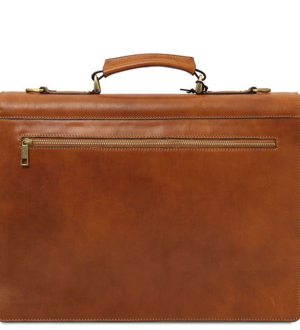 TL142448 – Cremona - leren briefcase 3 compartments