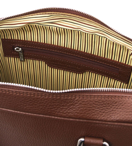 TL141986 – Treviso - leren laptop briefcase