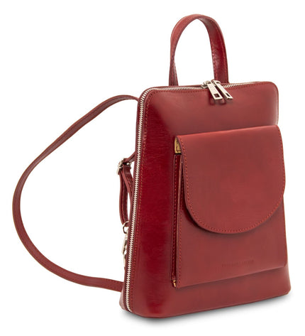 TL142410 – Paris - Small leren backpack for women