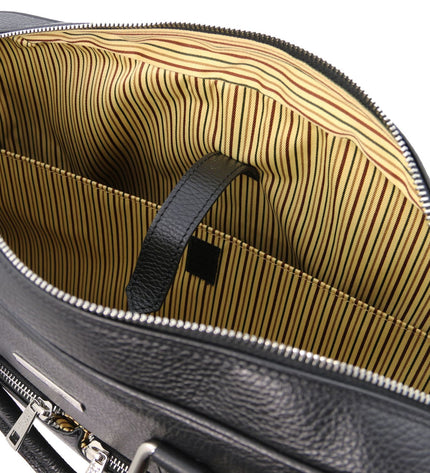 TL141986 – Treviso - leren laptop briefcase