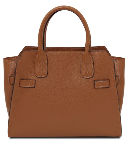 TL142507 – Origami - leren tote