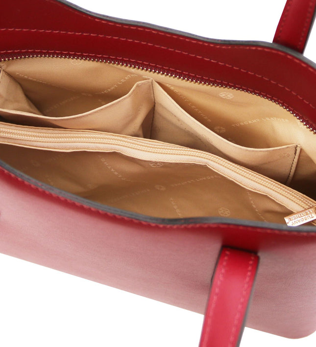 TL141521 – Olimpia - leren tote - Small size