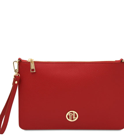 TL142461 – Diva - leren clutch with chain strap