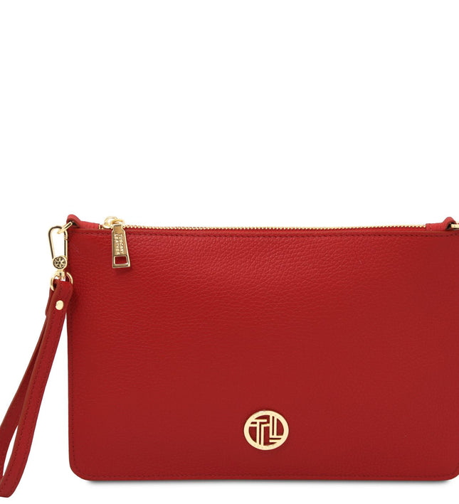 TL142461 – Diva - leren clutch with chain strap