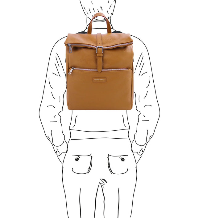 TL142355 – Denver - Soft leren backpack