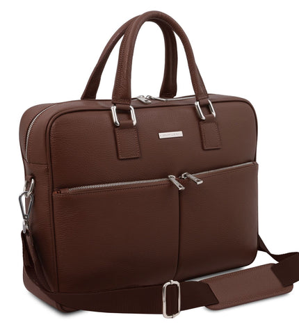 TL141986 – Treviso - leren laptop briefcase