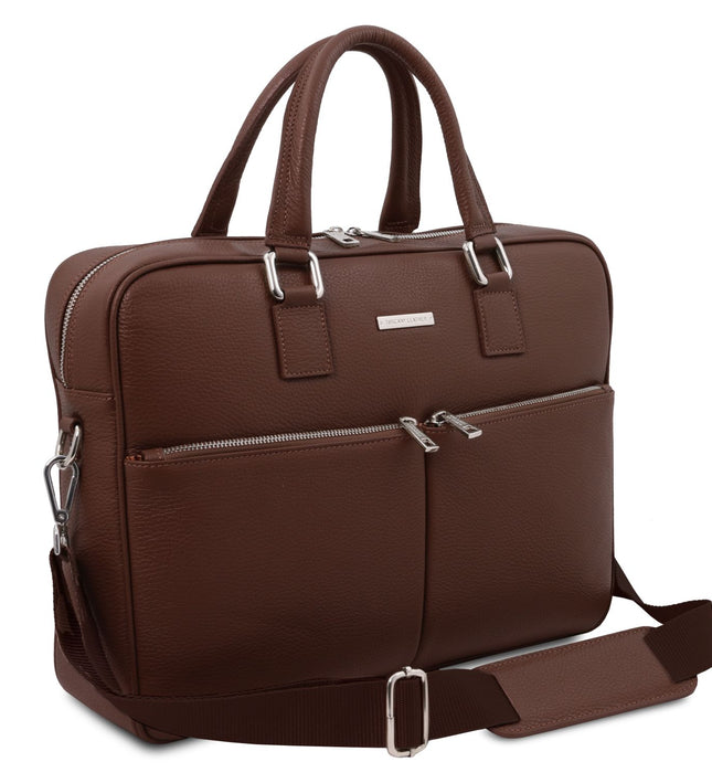 TL141986 – Treviso - leren laptop briefcase